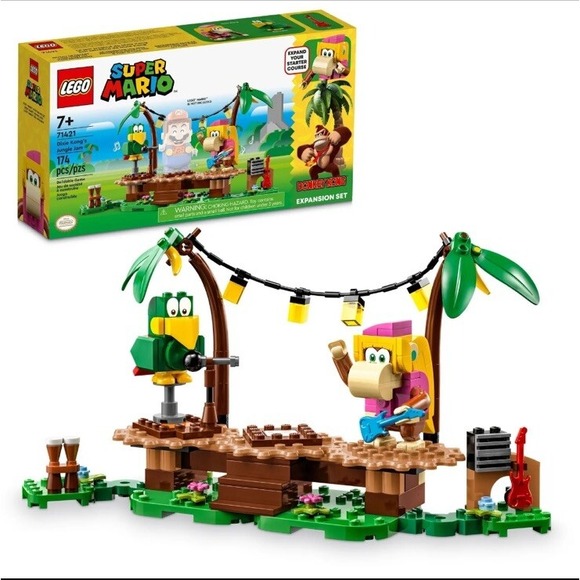 Lego Other - LEGO Super Mario: Dixie Kong's Jungle Jam Expansion Set -‎ NEW